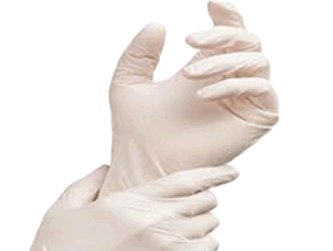Teknipure TGN12W-SM White Nitrile Glove Class 10