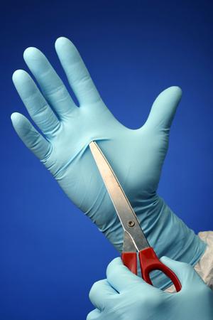 TN8000B Extra Small Blue Thick 8 mil. Nitrile Gloves