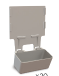 PushSafe PS-BU40MP, 40x Base Unit Master Pack