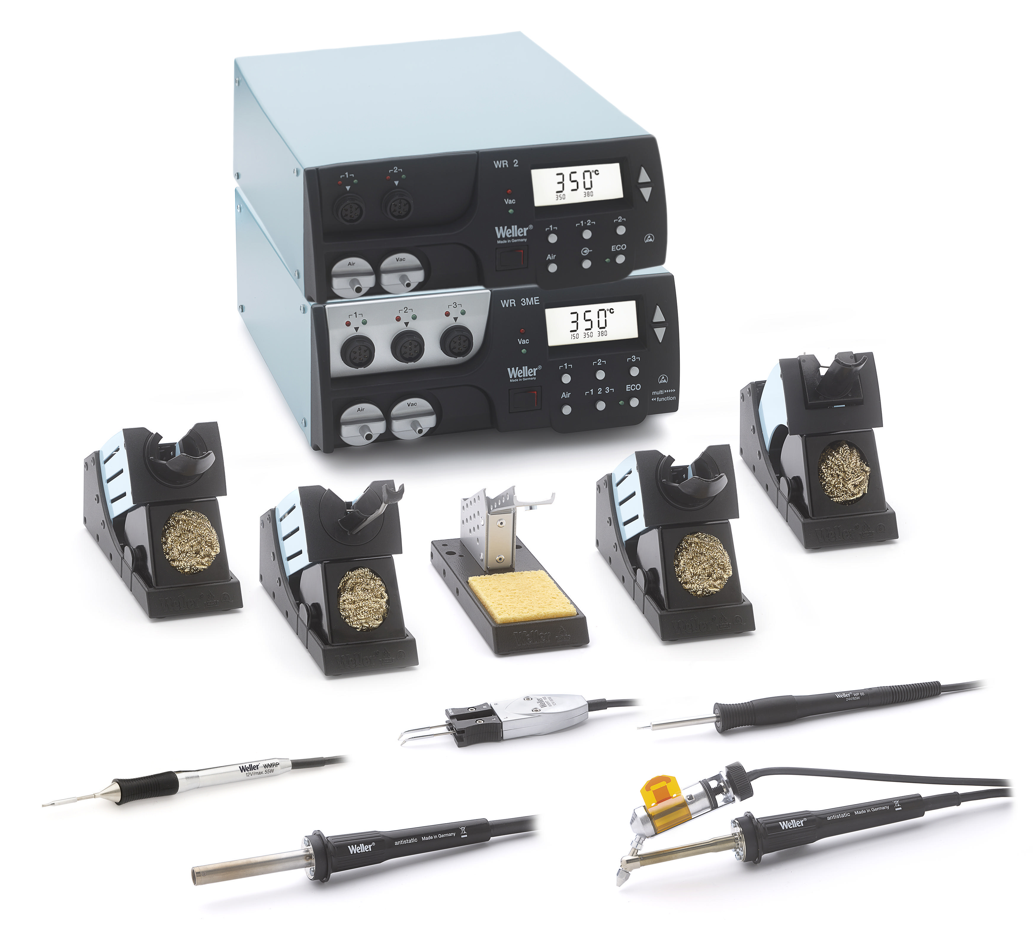 WellerWR5000MHot AirDesoldering/Soldering Rework SystemMultiChannel