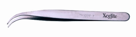 Xcelite Tweezer-XSST7V-#7-Premium Stainless Steel-w/Curved Tip Thin Point