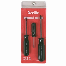 Xcelite XST3 3-Piece Super-tru Tip Screwdriver Set