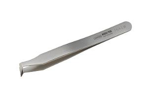 Aven 18114ACU Pattern 15AGW Cutting Sharp Precision Tweezer, Stainless Steel, 4-1/2\