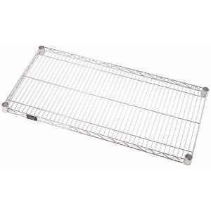Quantum Storage Systems 2460C Chrome Wire Shelf, 24 x 60in